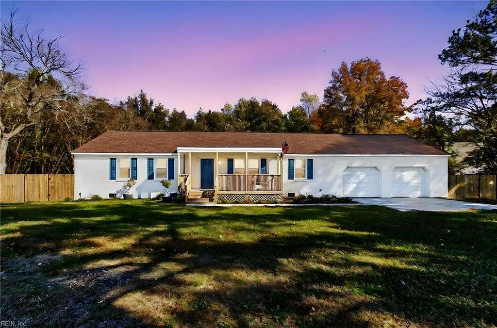 3 Acres of Residential Land with Home for Sale in Chesapeake, Virginia