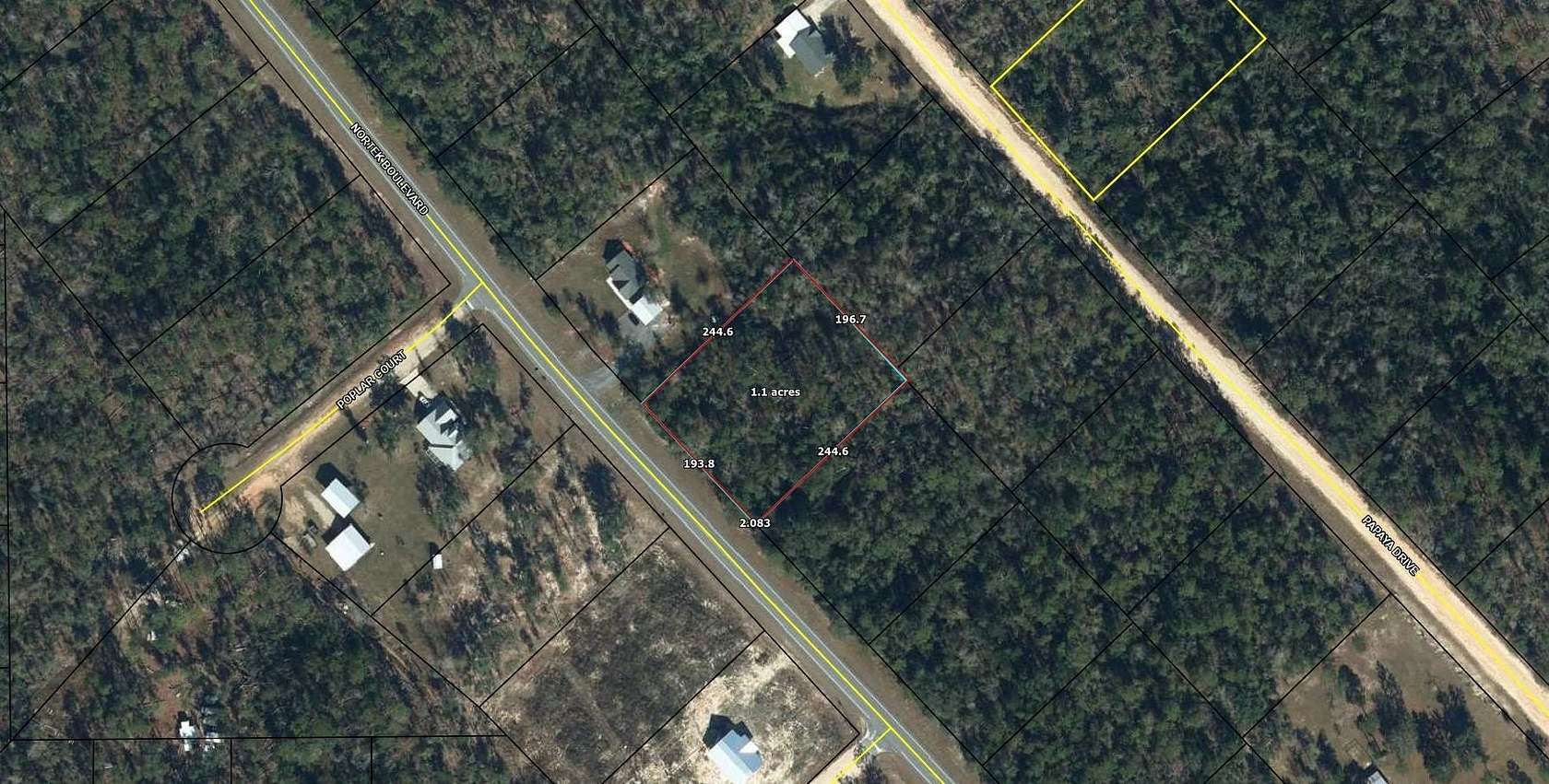 1.1 Acres of Residential Land for Sale in Marianna, Florida