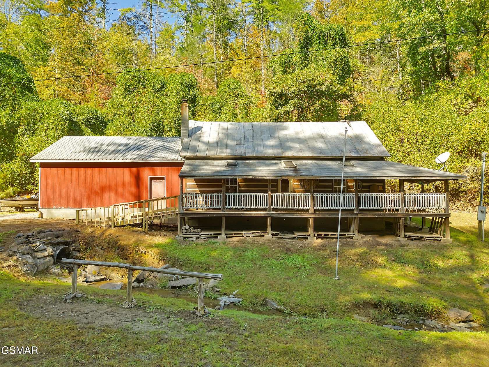 6 Acres of Land with Home for Sale in Del Rio, Tennessee