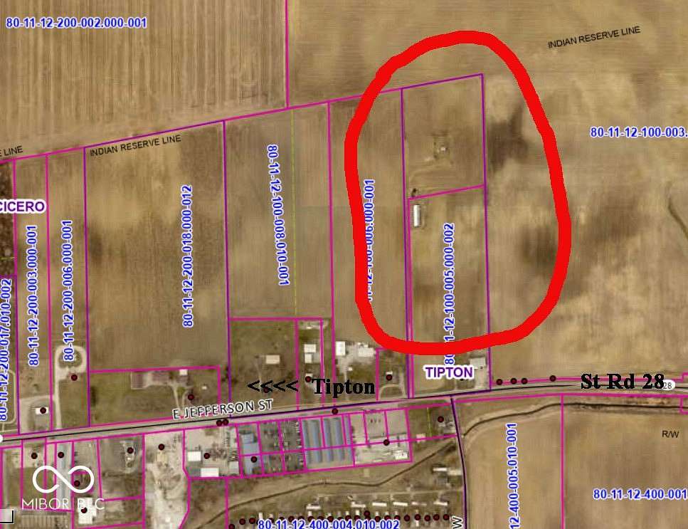 10 Acres of Residential Land for Sale in Tipton, Indiana