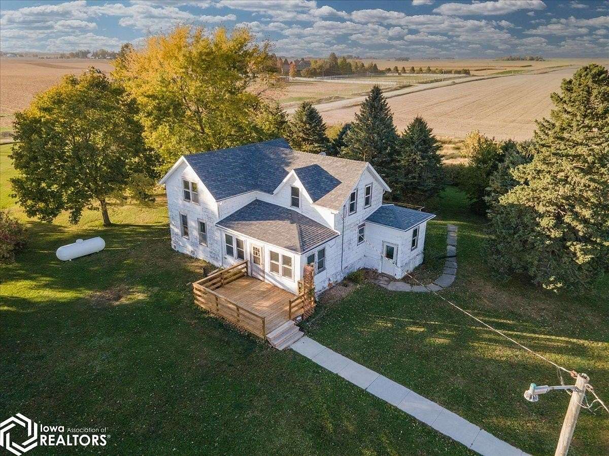 5.67 Acres of Land with Home for Sale in Gladbrook, Iowa