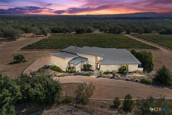 12 Acres of Land with Home for Sale in Round Mountain, Texas