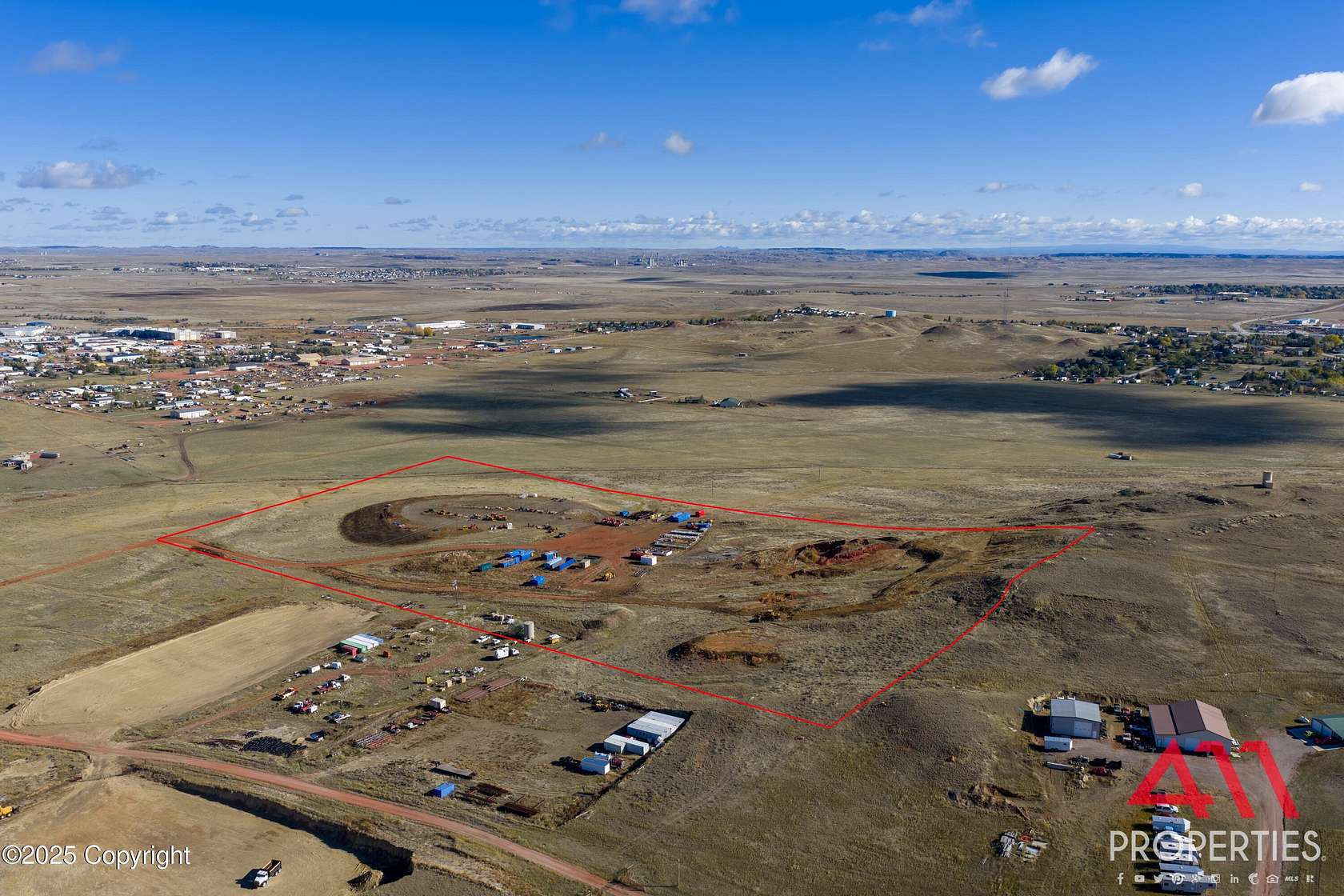 20.6 Acres of Commercial Land for Sale in Gillette, Wyoming