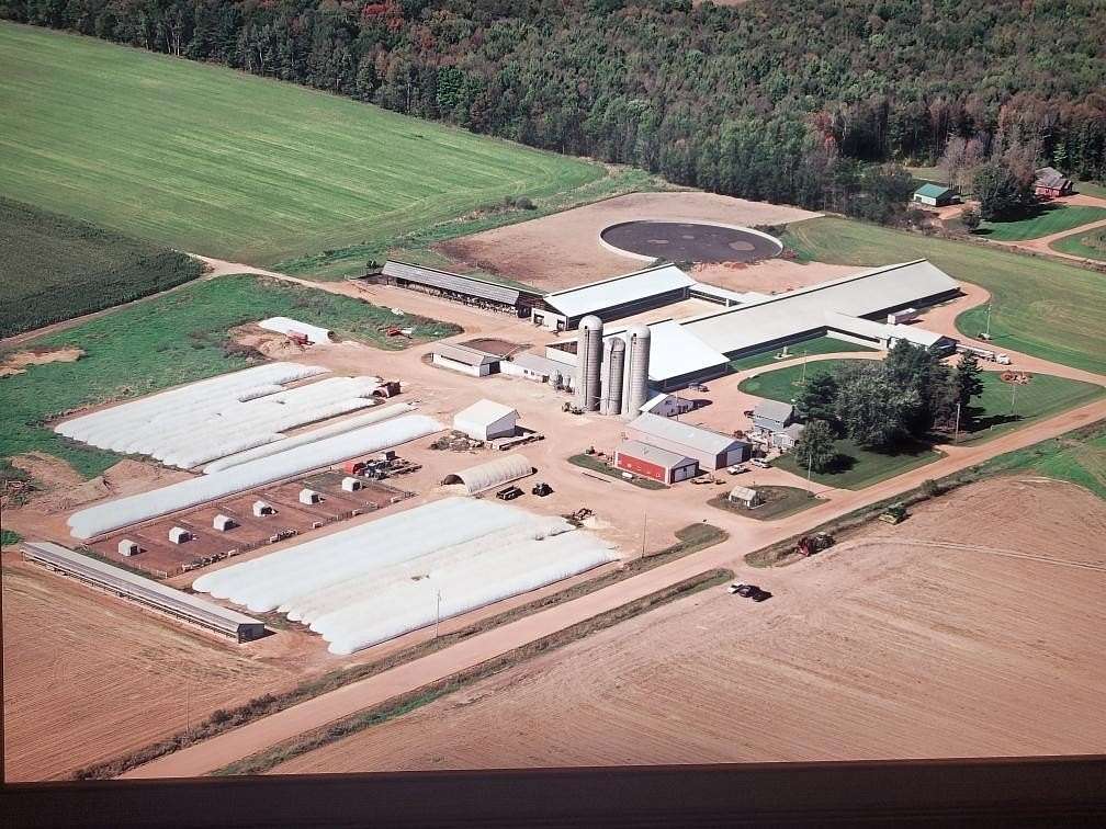 400 Acres of Agricultural Land with Home for Sale in Stratford, Wisconsin