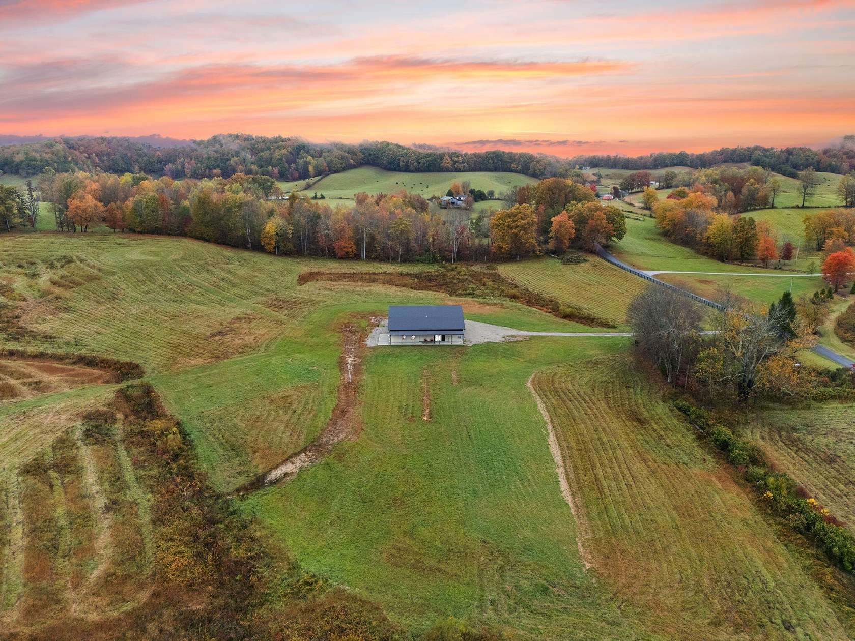 61 Acres of Agricultural Land with Home for Sale in London, Kentucky