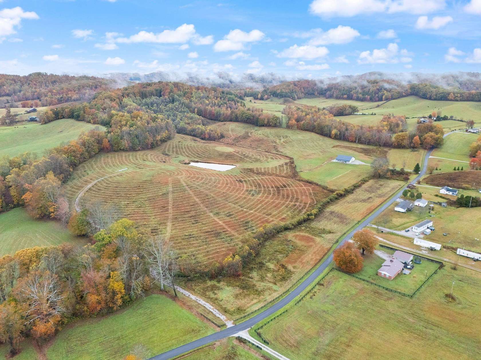 61 Acres of Agricultural Land with Home for Sale in London, Kentucky