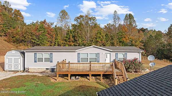 6 Acres of Residential Land with Home for Sale in Caneyville, Kentucky