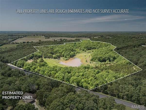 68 Acres of Agricultural & Residential Land for Sale in De Soto, Missouri
