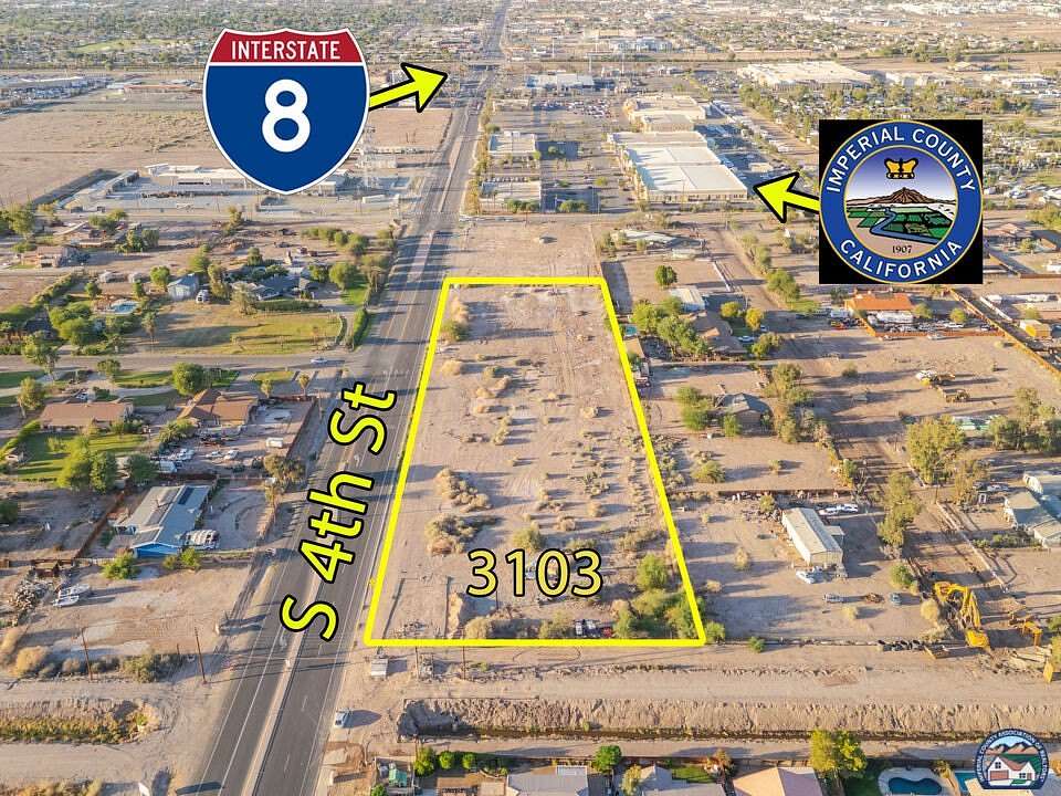 4.15 Acres of Commercial Land for Sale in El Centro, California