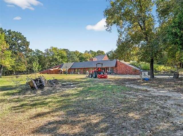 8.87 Acres of Residential Land with Home for Sale in Porum, Oklahoma