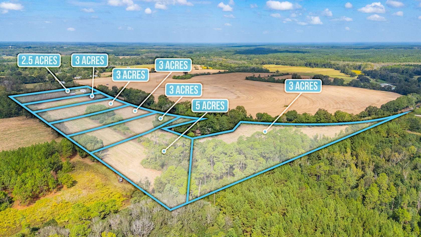3 Acres of Residential Land for Sale in Florala, Alabama
