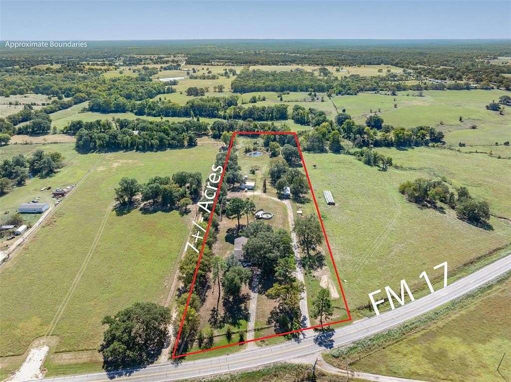7 Acres of Land with Home for Sale in Grand Saline, Texas