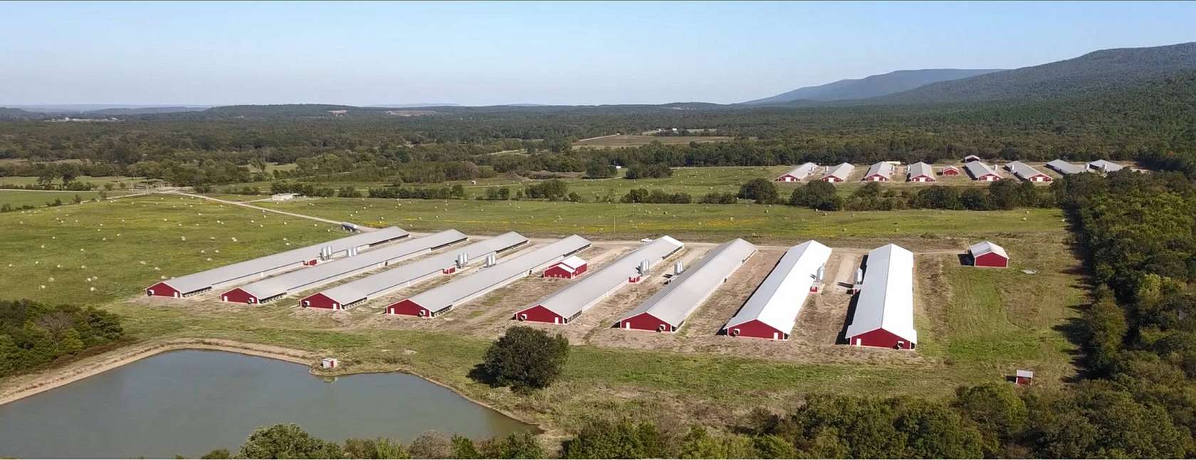 244 Acres of Improved Agricultural Land for Sale in Mansfield, Arkansas