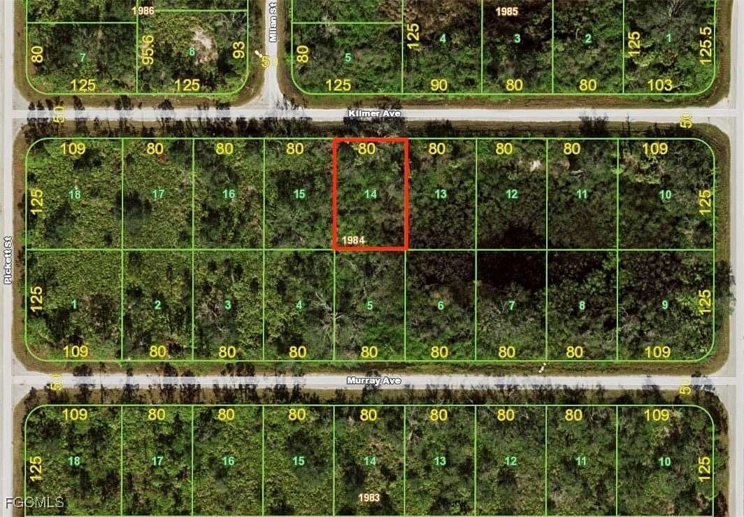 0.23 Acres of Residential Land for Sale in Port Charlotte, Florida
