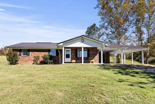 20.3 Acres of Agricultural Land with Home for Sale in West Liberty, Kentucky