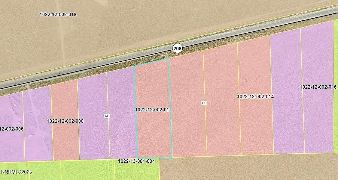 8.5 Acres of Commercial Land for Sale in Wellington, Nevada