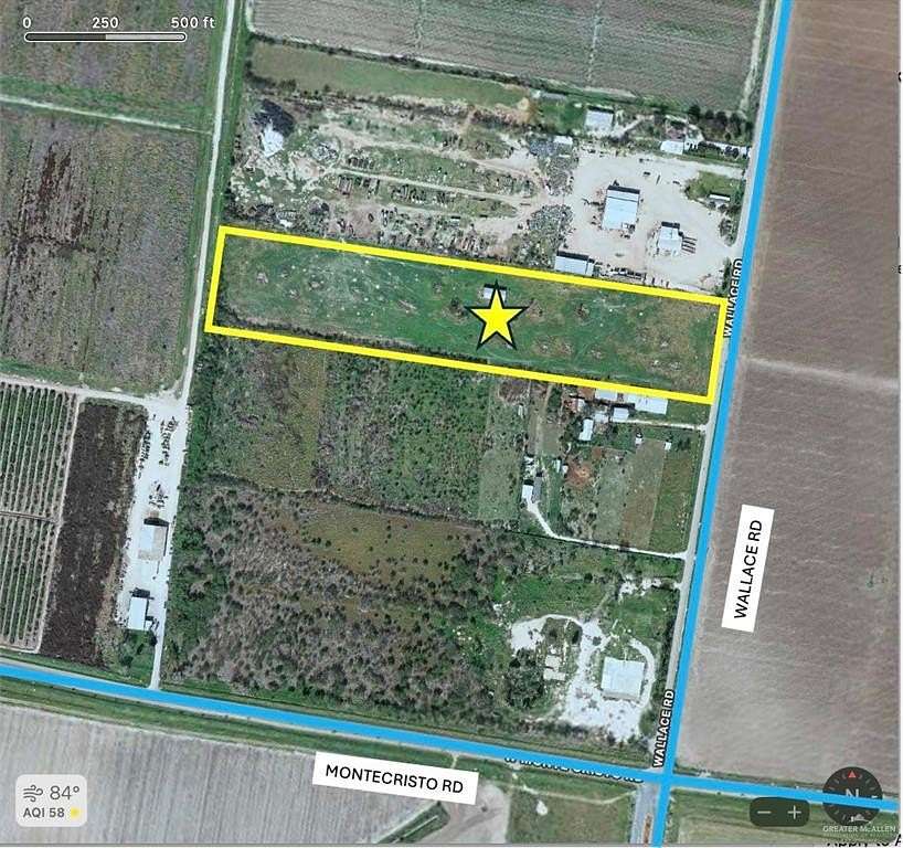 11.9 Acres of Land for Sale in Edinburg, Texas