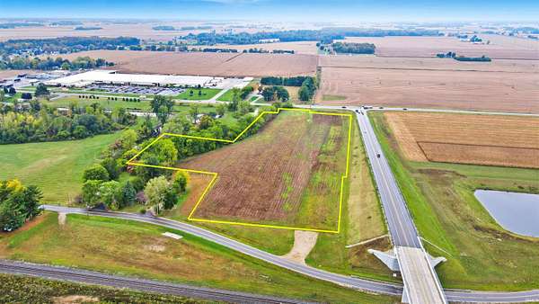 11 Acres of Commercial Land for Sale in Milford, Indiana