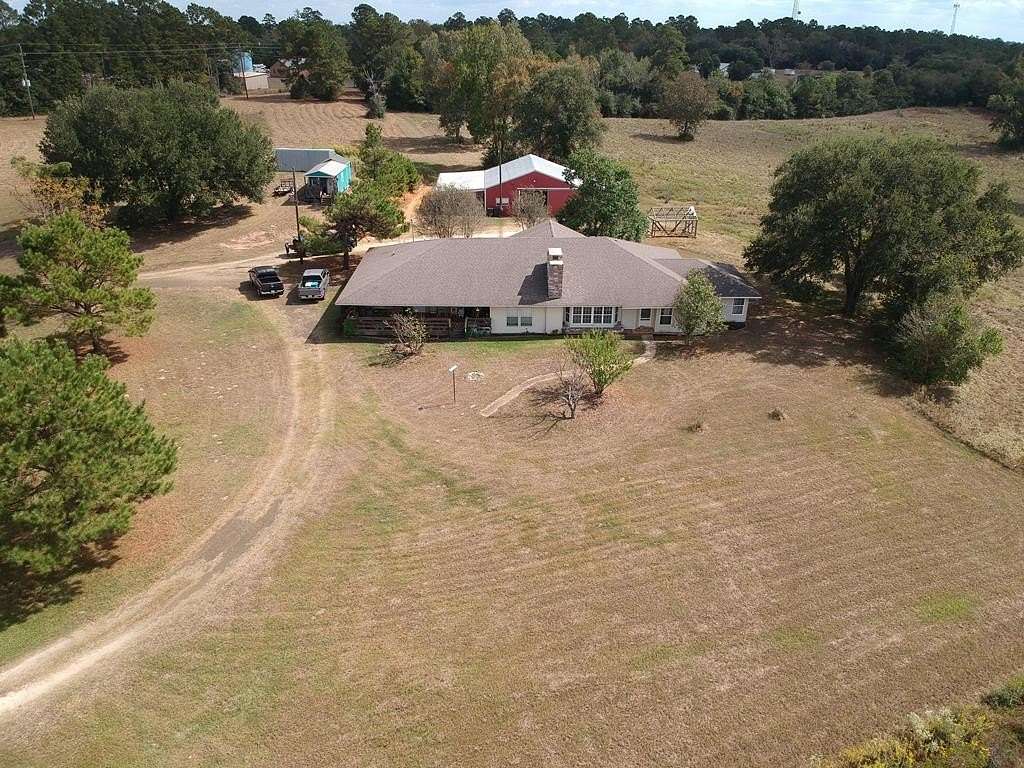 14 Acres of Land with Home for Sale in Woodville, Texas