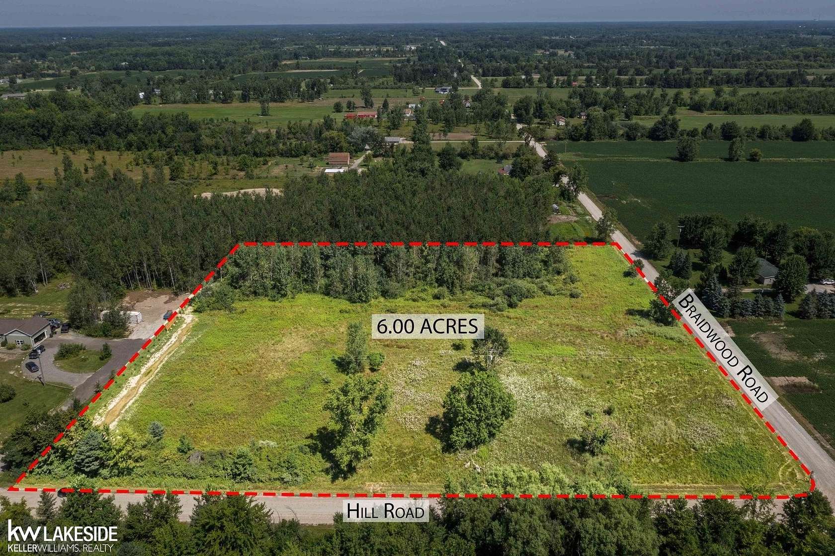 6 Acres of Improved Land for Sale in Riley Township, Michigan