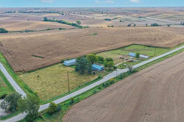 6.5 Acres of Land with Home for Sale in Oakland, Iowa