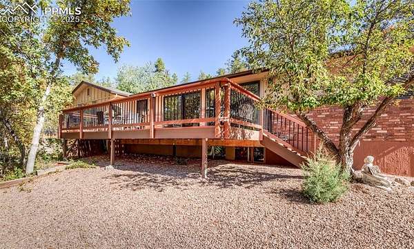 2.5 Acres of Residential Land with Home for Sale in Colorado Springs, Colorado