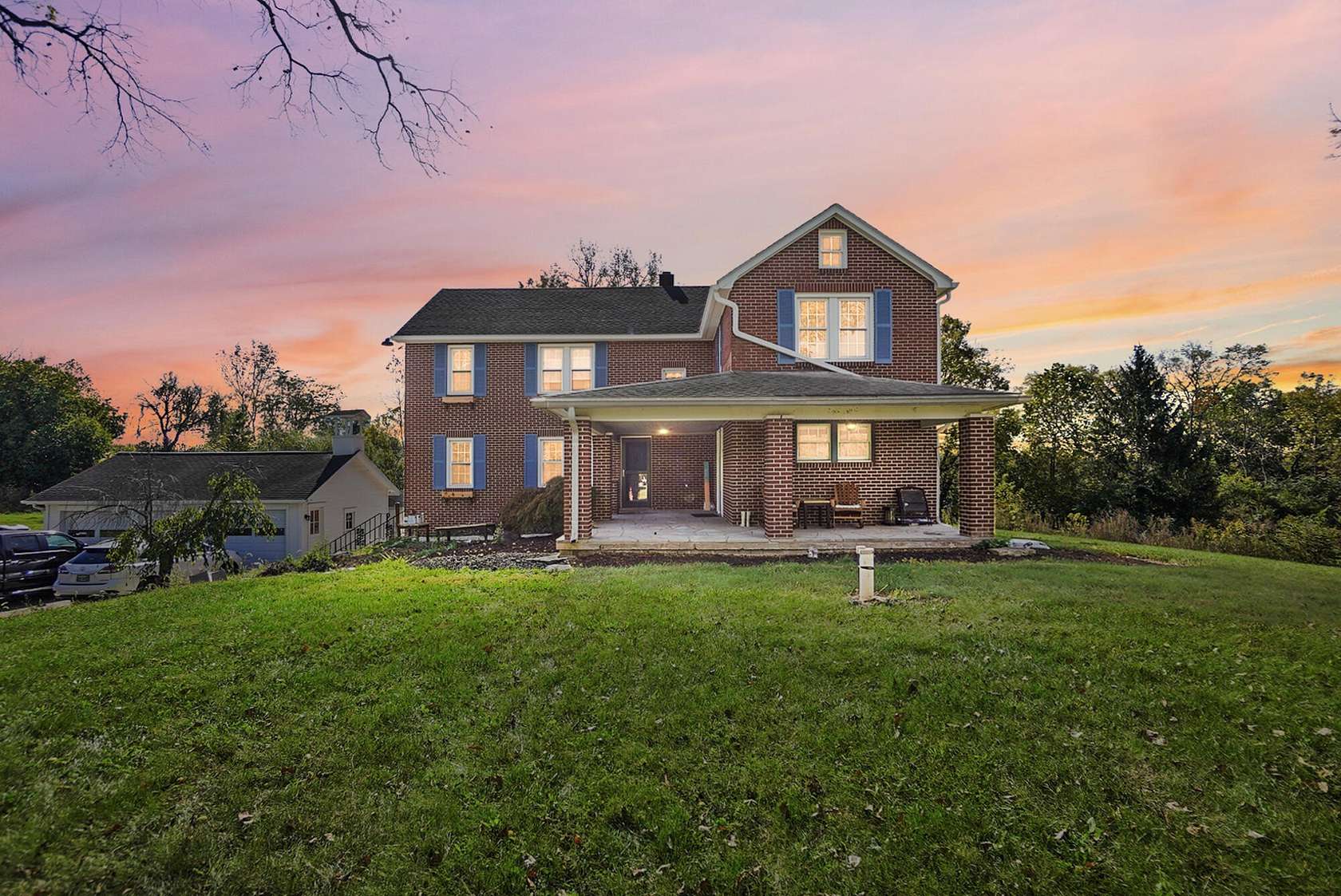 5 Acres of Residential Land with Home for Sale in Donnelsville, Ohio