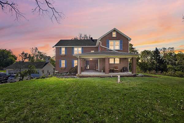 5 Acres of Residential Land with Home for Sale in Donnelsville, Ohio