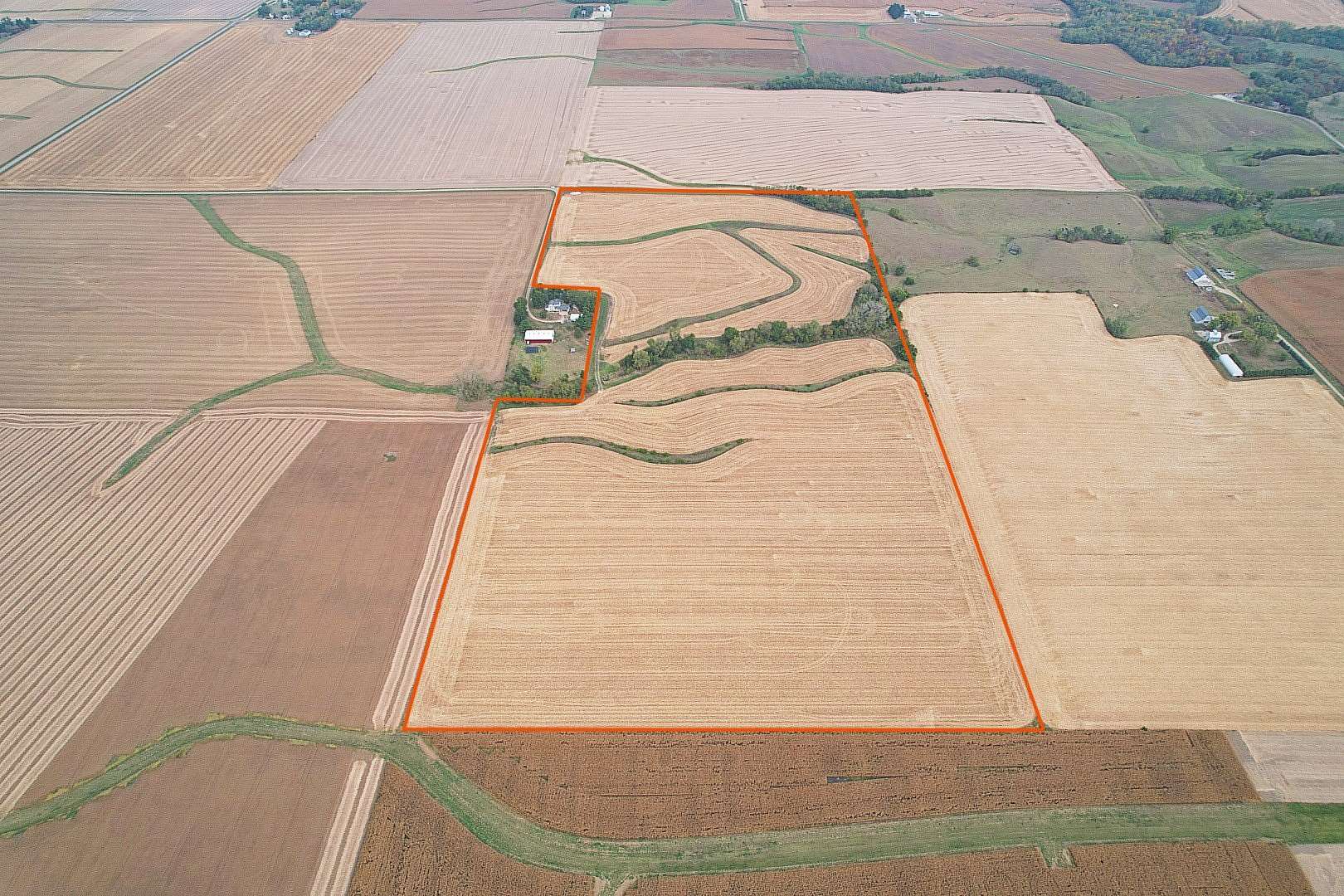 76 Acres of Agricultural Land for Sale in Henry, Illinois