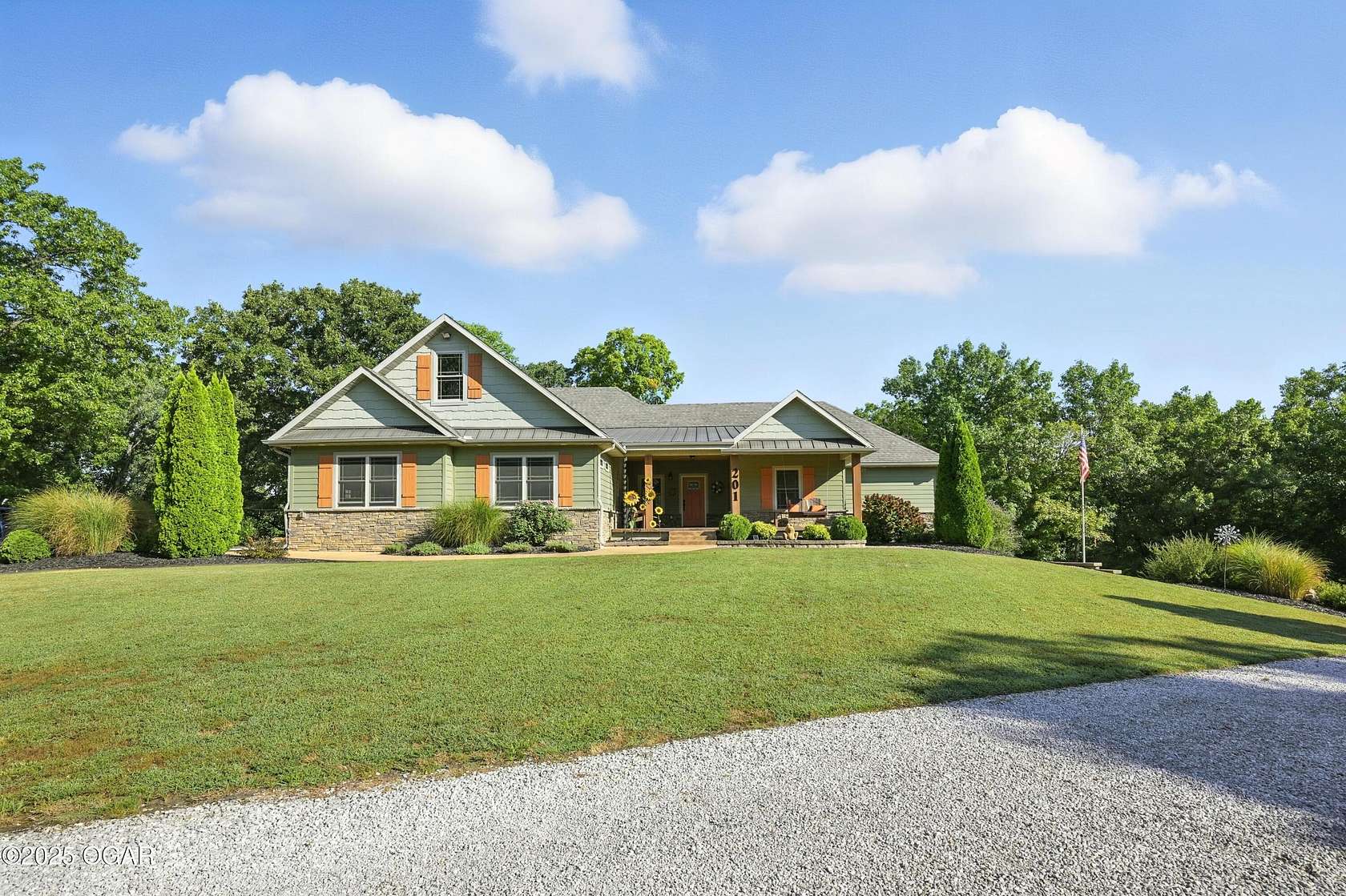 32 Acres of Recreational Land with Home for Sale in Carl Junction, Missouri