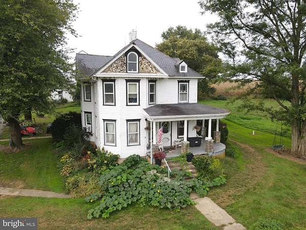 102 Acres of Agricultural Land with Home for Auction in Nottingham, Pennsylvania