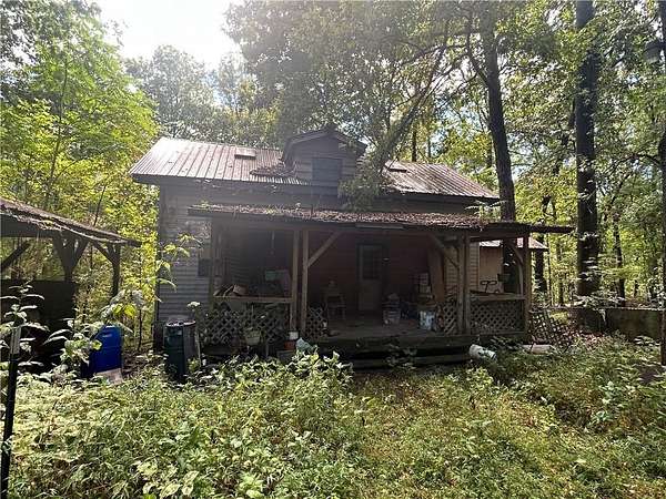 40 Acres of Recreational Land with Home for Sale in Winslow, Arkansas