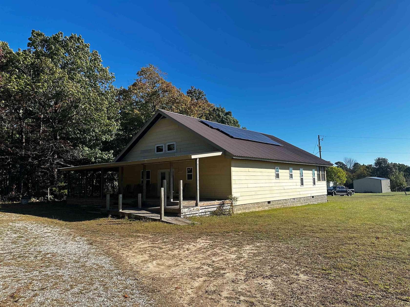 11.3 Acres of Land with Home for Sale in Fox, Arkansas