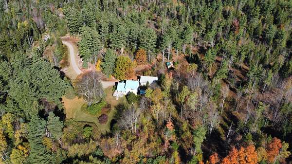 51.1 Acres of Recreational Land with Home for Sale in Malone Town, New York