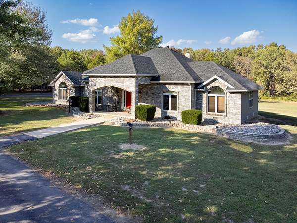 12.5 Acres of Recreational Land with Home for Sale in Bolivar, Missouri