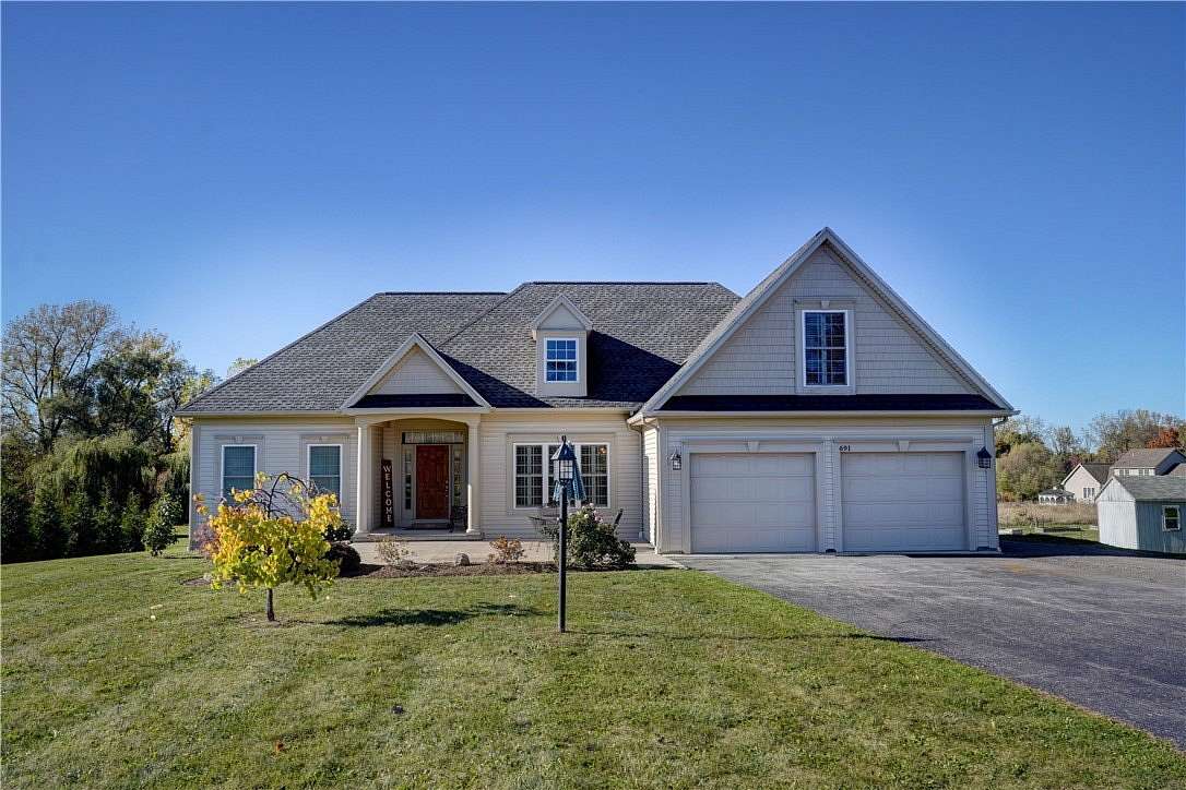 1.5 Acres of Residential Land with Home for Sale in West Henrietta, New York