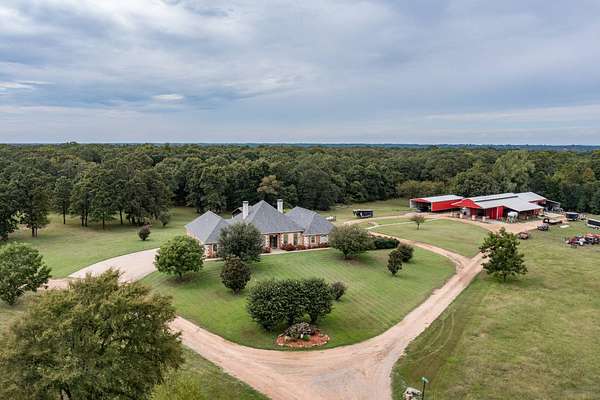 97 Acres of Land with Home for Sale in Caddo, Oklahoma