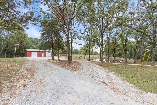 23.7 Acres of Recreational Land with Home for Sale in Fayetteville, Arkansas