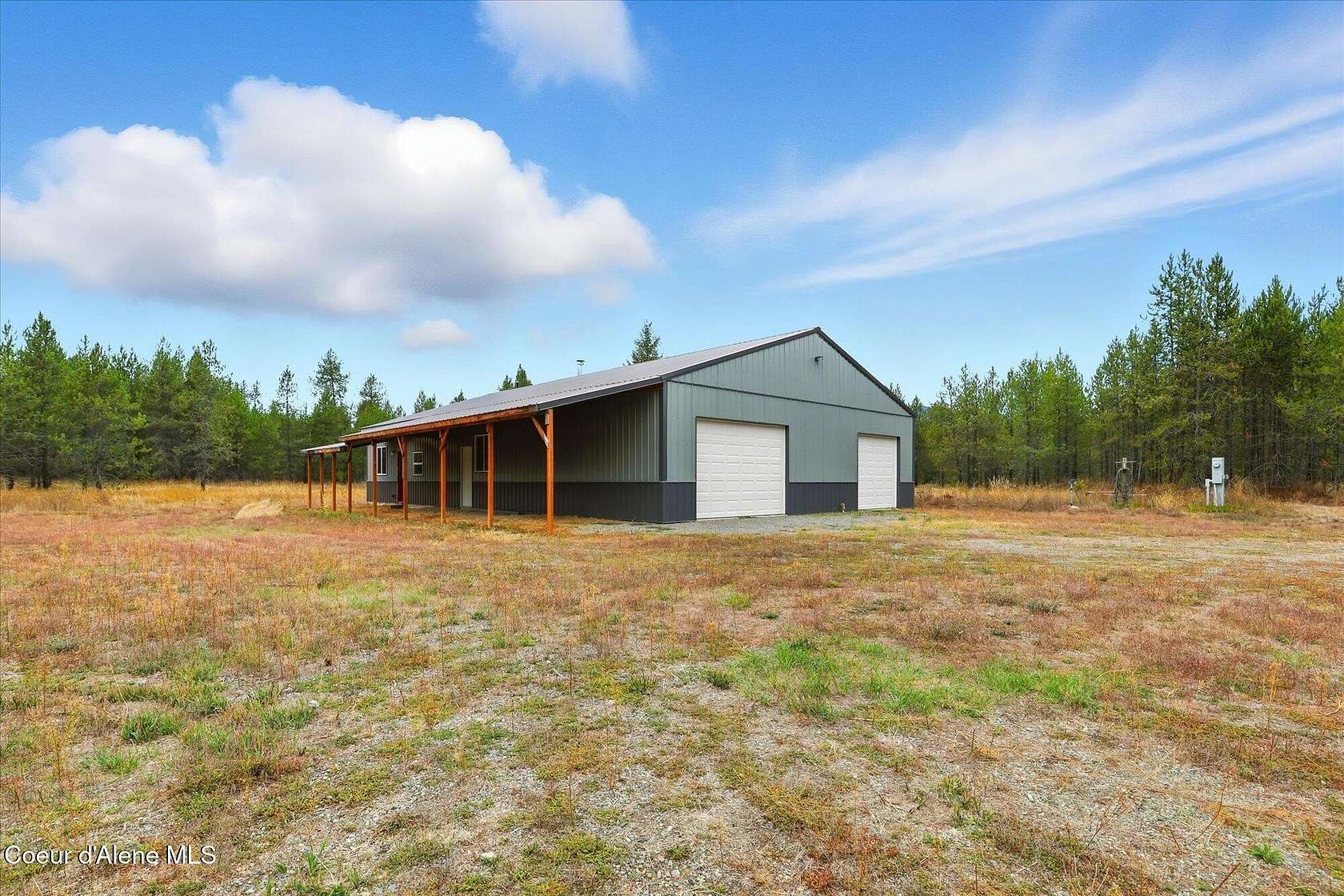 6 Acres of Residential Land with Home for Sale in Spirit Lake, Idaho