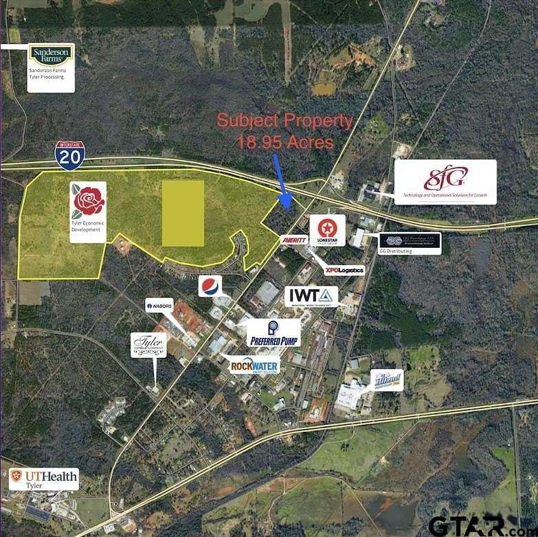 10 Acres of Commercial Land for Sale in Tyler, Texas