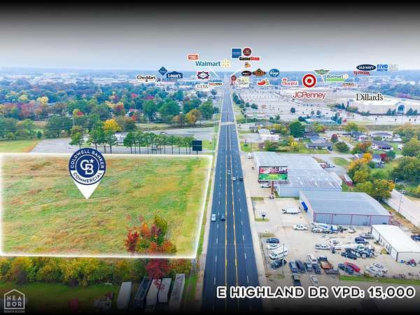 8.7 Acres of Commercial Land for Sale in Jonesboro, Arkansas