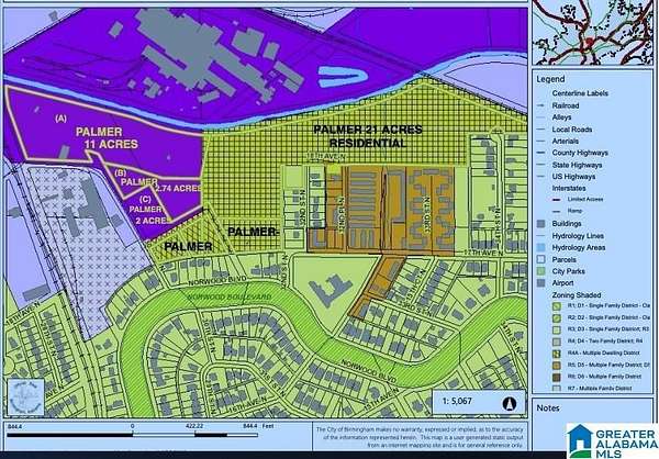 27 Acres of Land for Sale in Birmingham, Alabama