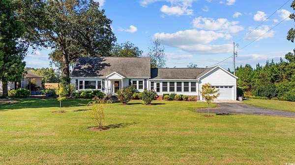 4.5 Acres of Residential Land with Home for Sale in Galivants Ferry, South Carolina