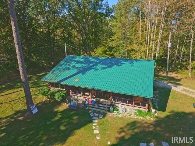 64 Acres of Agricultural Land with Home for Sale in Mitchell, Indiana