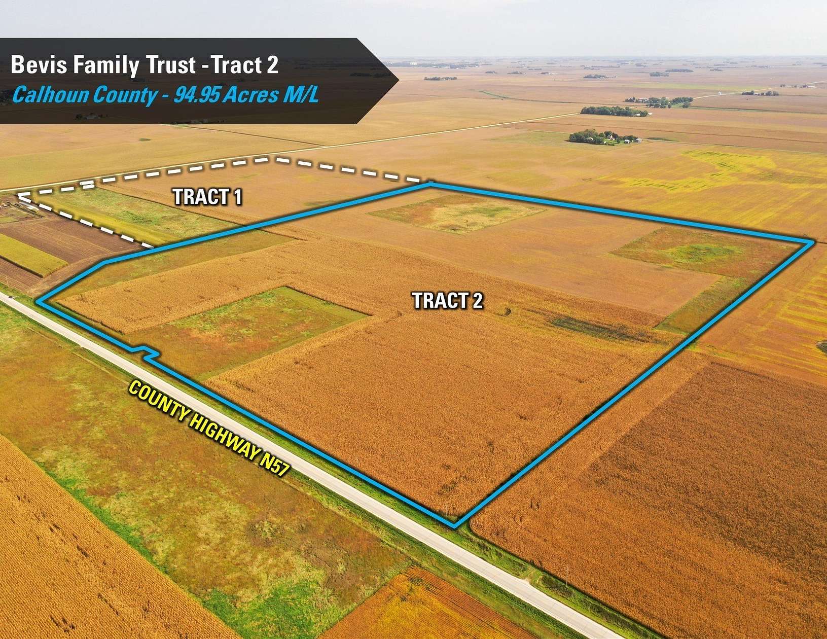 95 Acres of Recreational Land & Farm for Auction in Rockwell City, Iowa