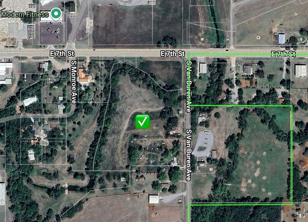 6.89 Acres of Residential Land for Sale in Elk City, Oklahoma