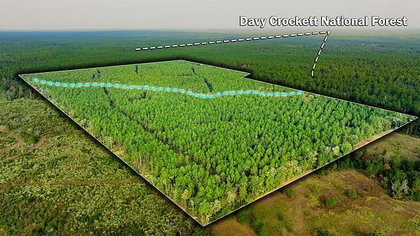 105 Acres of Recreational Land for Sale in Kennard, Texas