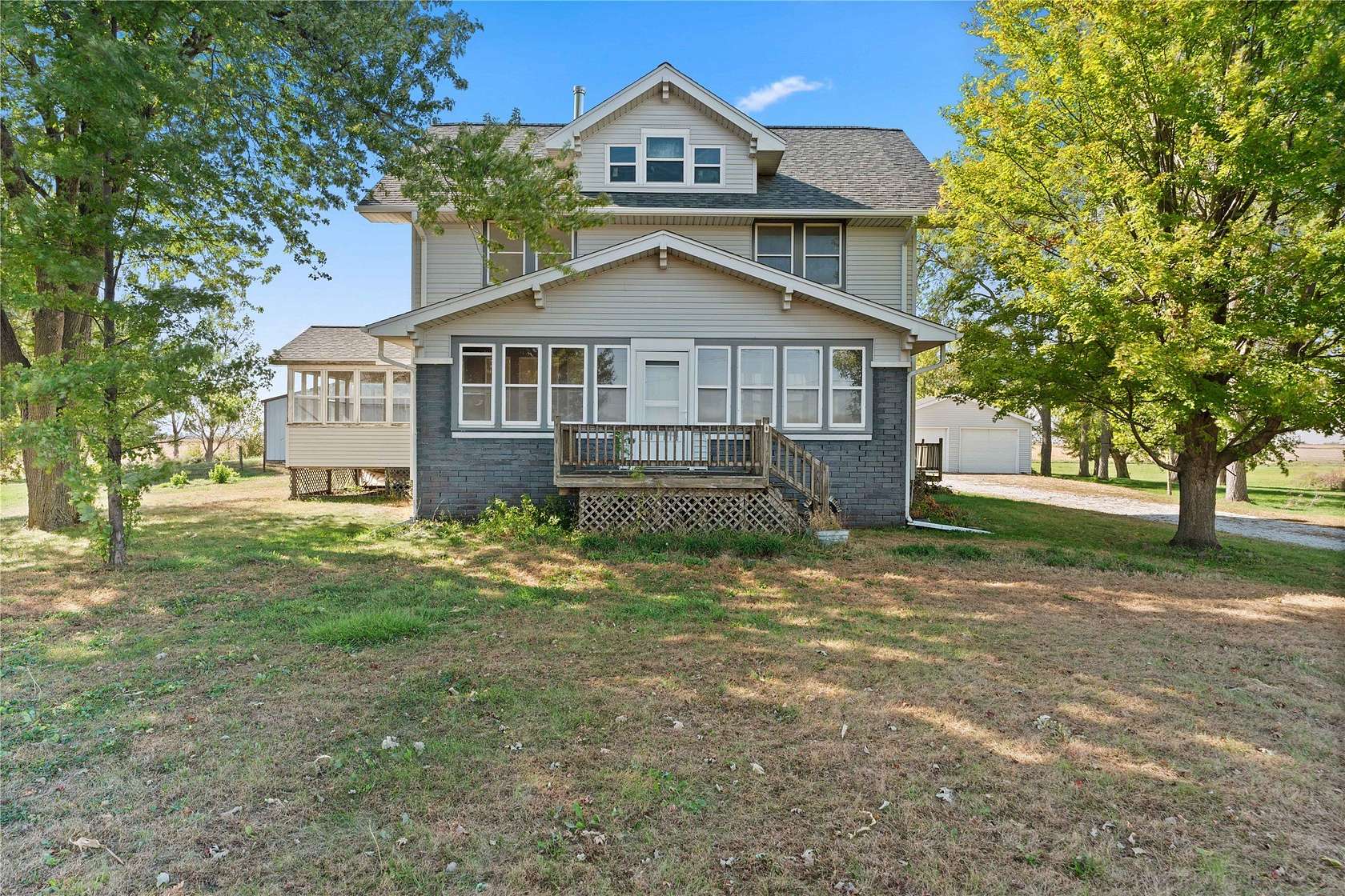 5.47 Acres of Land with Home for Sale in Kelley, Iowa