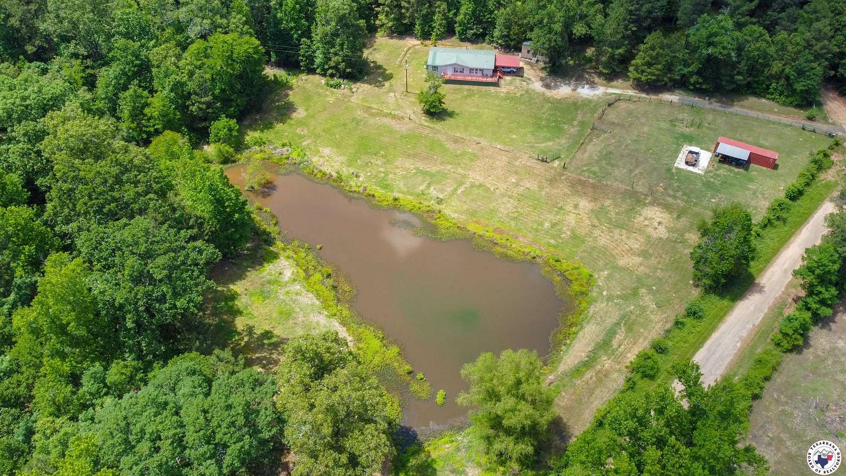 3.73 Acres of Residential Land with Home for Sale in Bivins, Texas