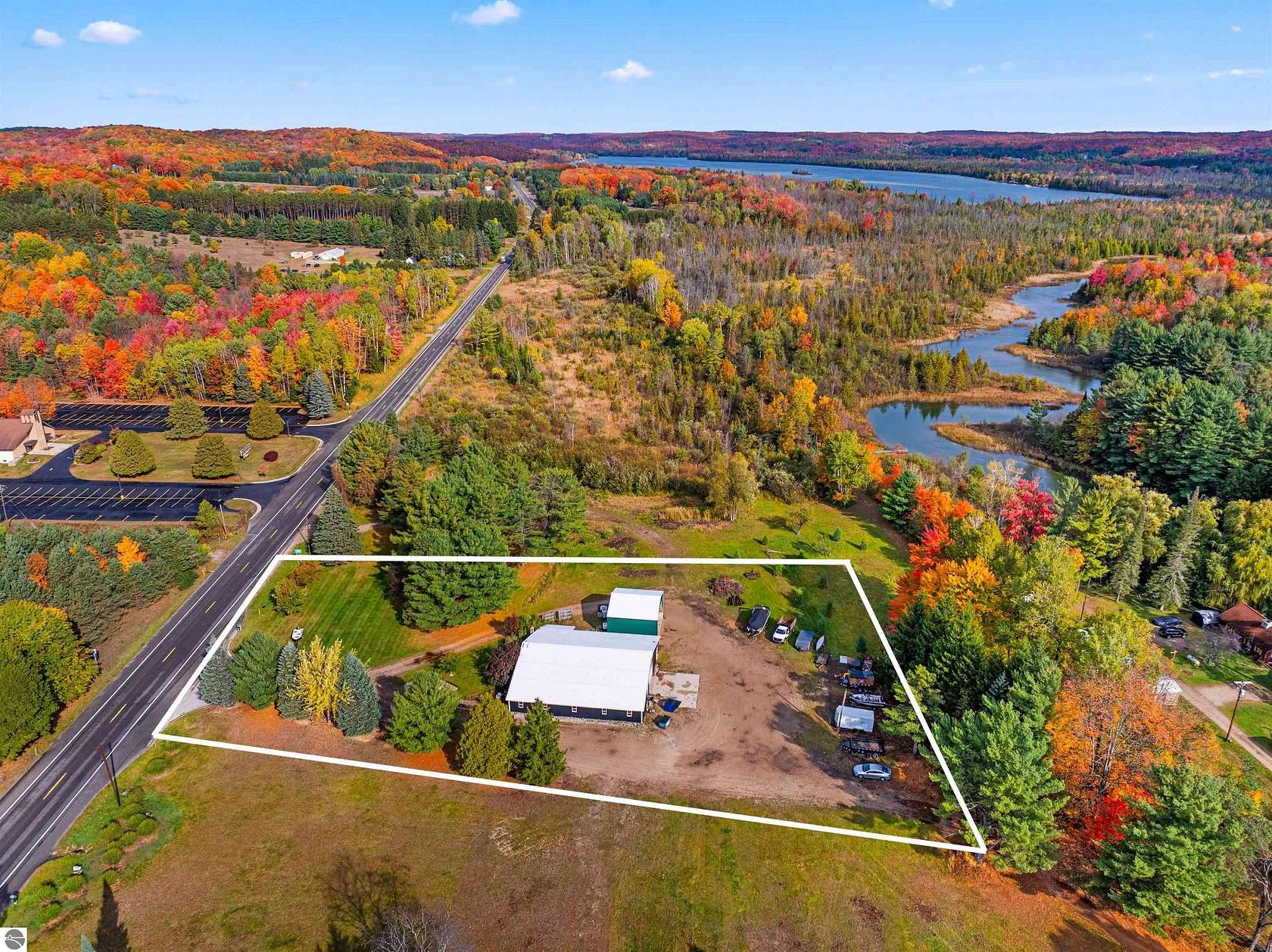 1.6 Acres of Improved Residential Land for Sale in Bellaire, Michigan